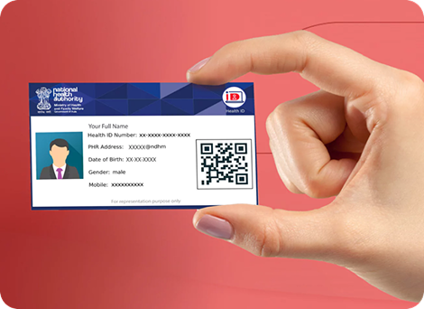 ABHA address verification interface